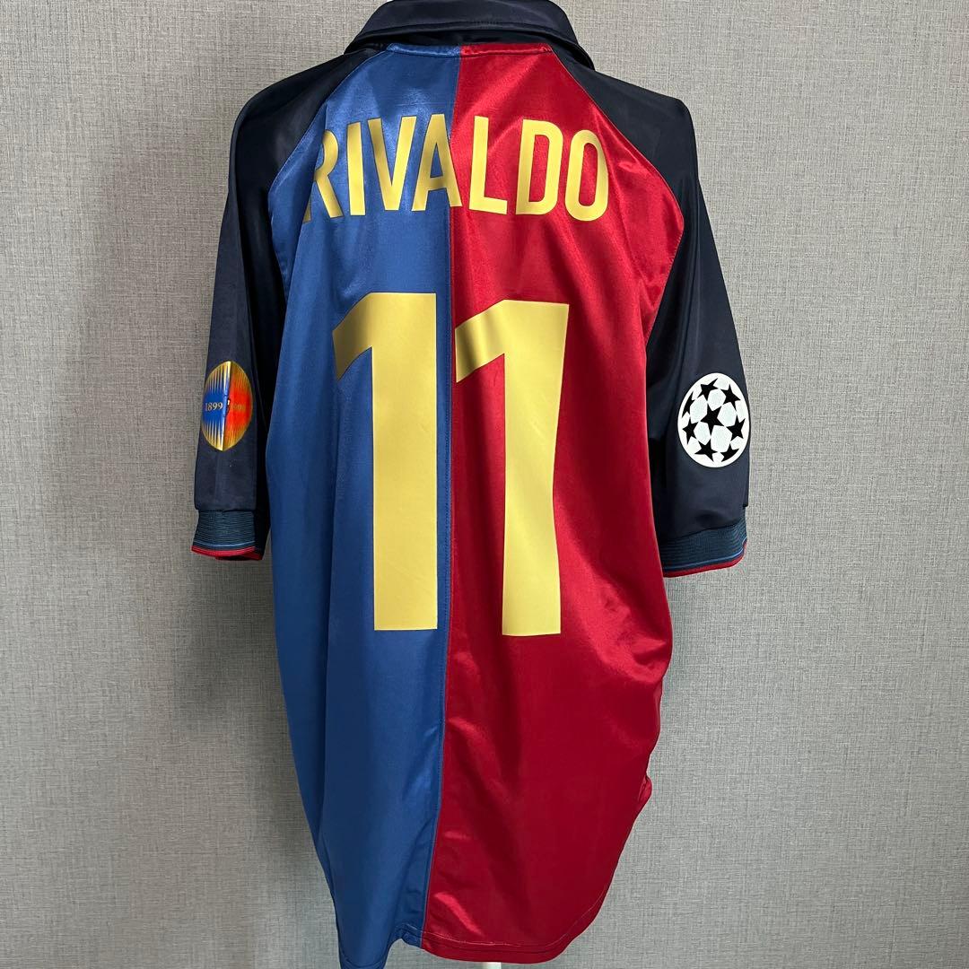 99/00 バルセロナリ リバウド ユニフォーム MINT