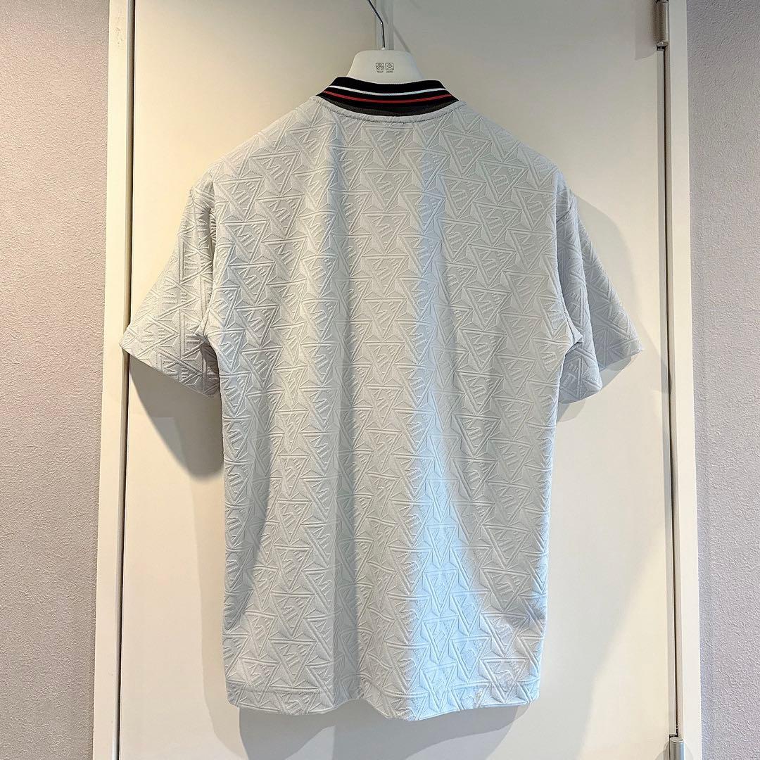 2025 美品 ★ MARK&LONA コード ポロシャツ マーク&ロナ グレー