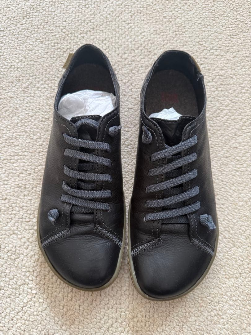 CAMPPER ブラック 本皮