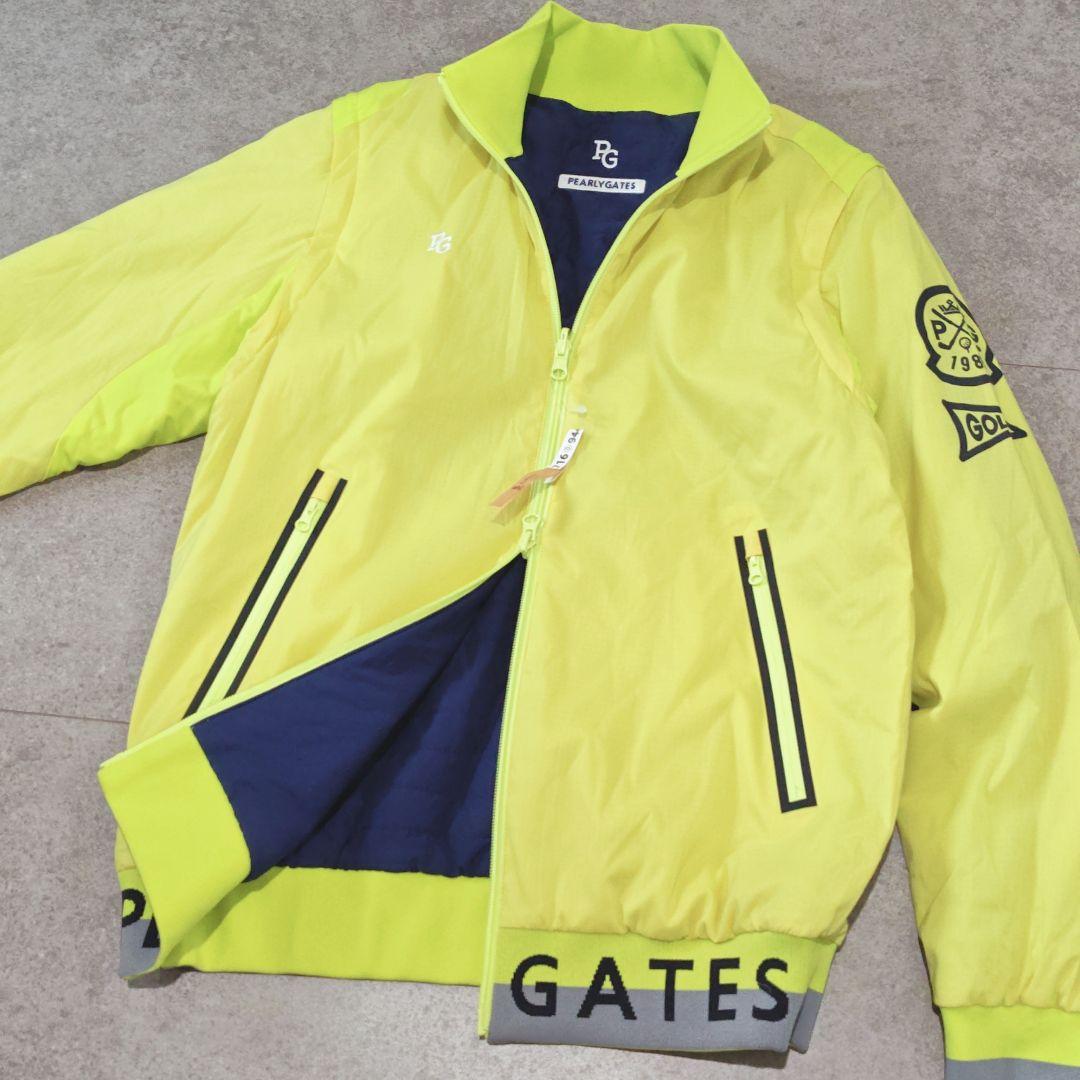 【パーリーゲイツ】リバーシブルストレッチ4Wayブルゾン ジップアップジャンパー