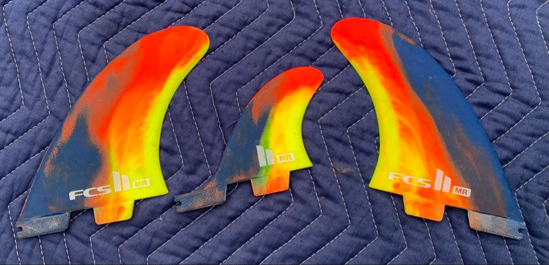 サーフィン・ボディボード FCS2 MR TWIN + STABILISER FINS