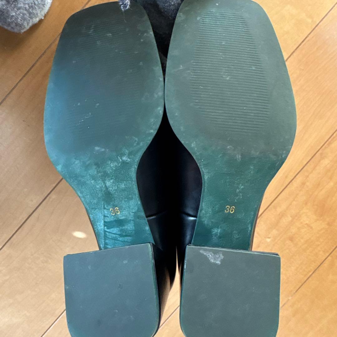 ENFOLD ブラック ローファー 36