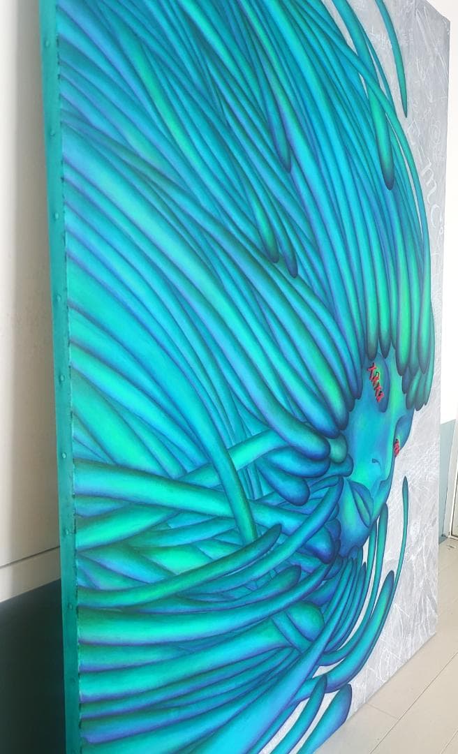 奇天烈Ⅱ / モダン画 キャンバス 117×91㎝ F50 原画のみ 現代アート