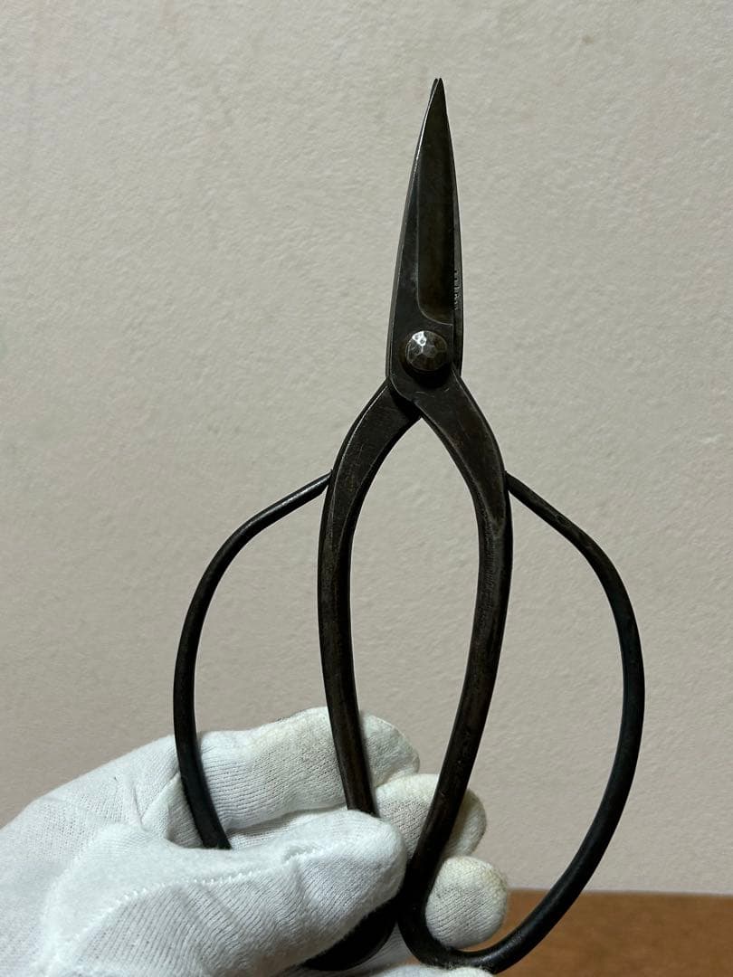 ち*ま様 堺手打　正定　植木鋏　庭師鋏