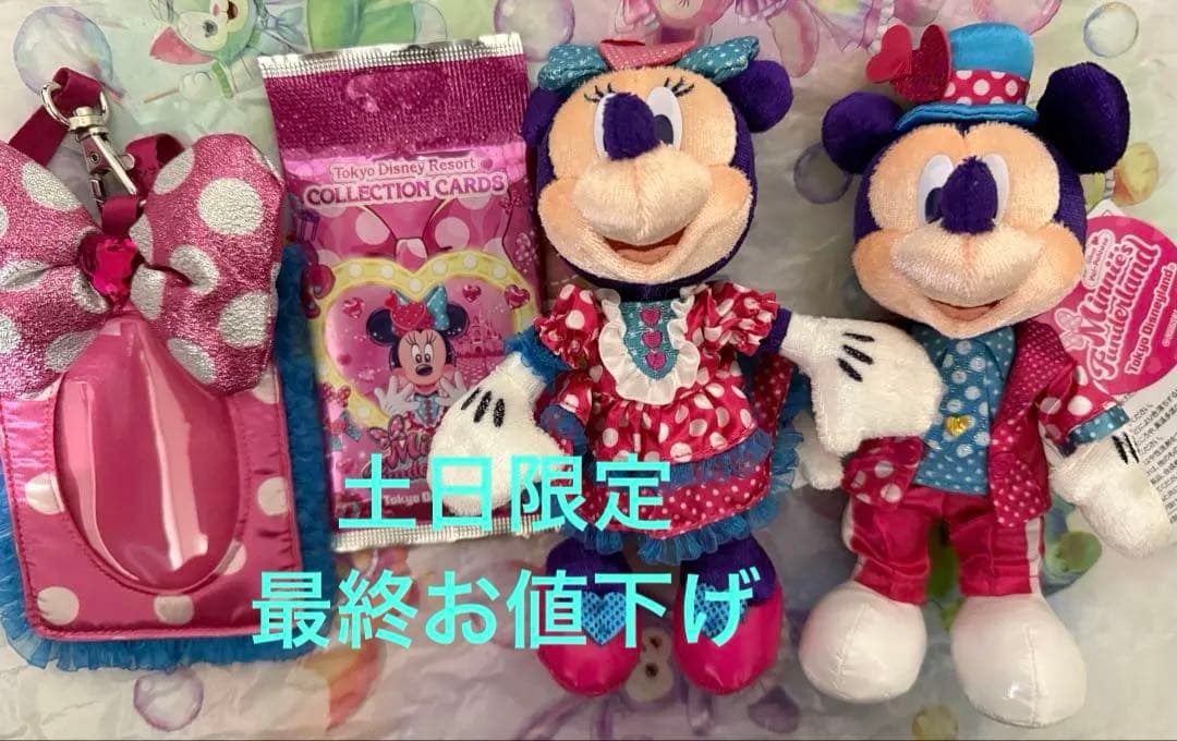 ディズニー・パルパルーザ ミニーのファンダーランド4点セット