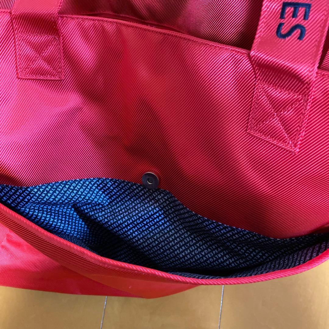 PEARLY GATES ピンク トートバッグ