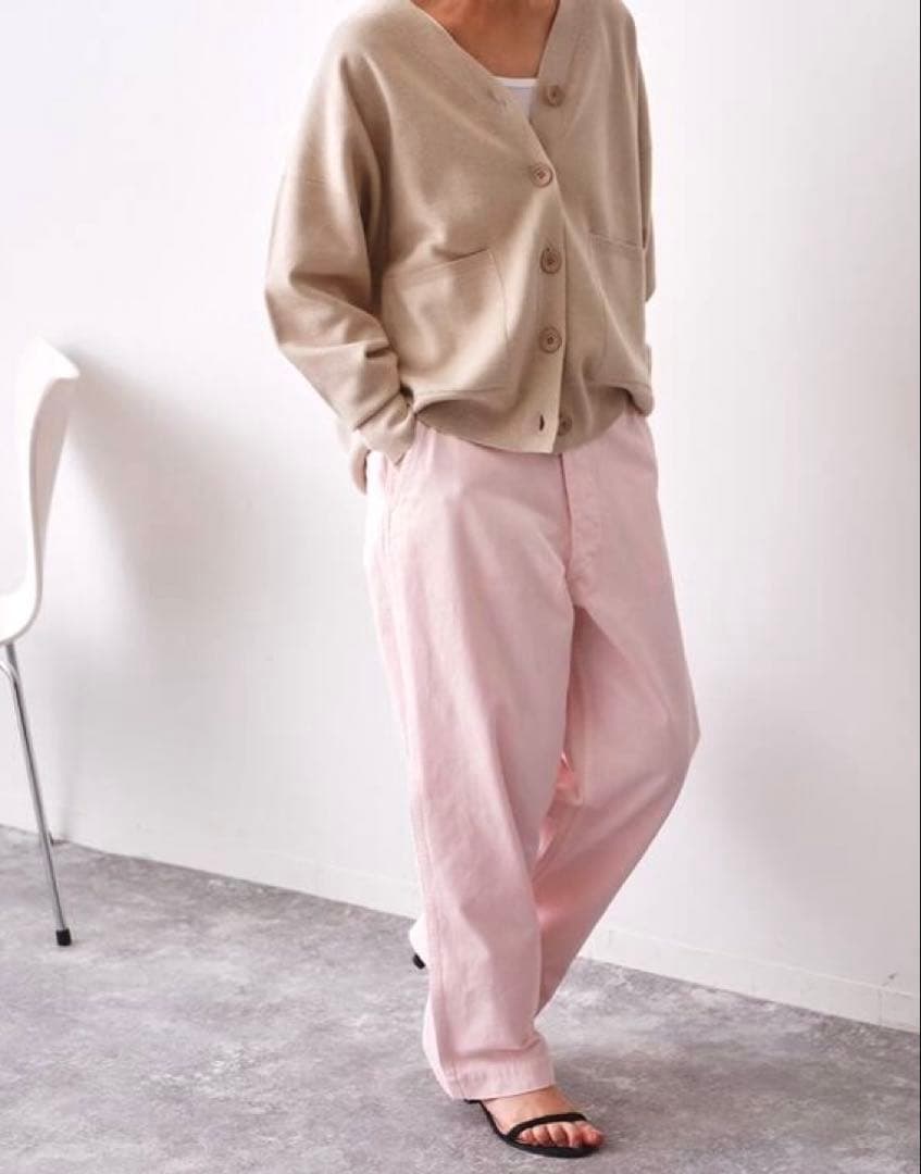 新品未使用Spick & Span 樋口かほりコラボ ピンクチノパン 完売カラー