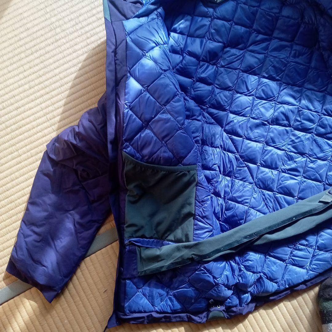 [超美品]パタゴニア フード付きダウンジャケット 紫