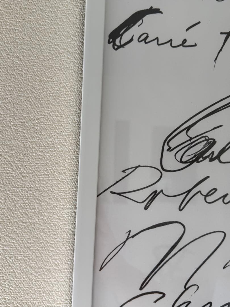 Cy Twombly: print 1972 ポスター　サイトゥオンブリー額装