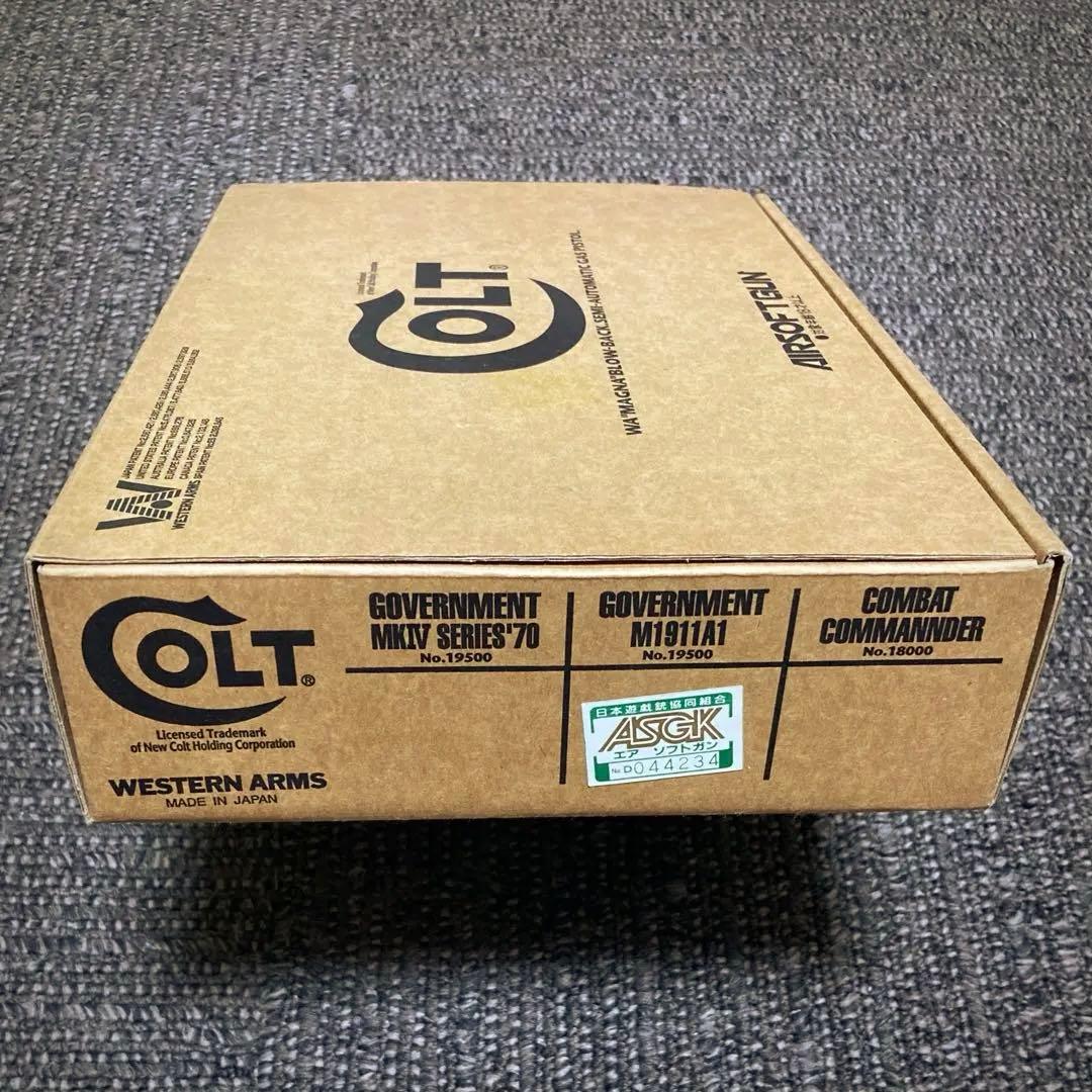 【美品】WA ガバメントM1911A1 (ガスブローバック / HW-Rモデル)