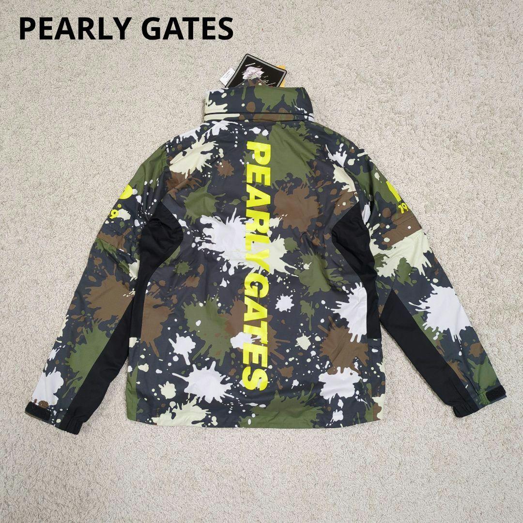 【タグ付】パーリーゲイツ　ゴルフウェア　カモフラ　4way　バッグロゴ