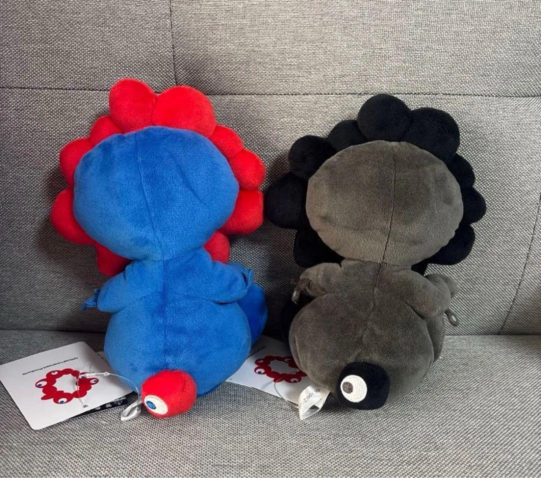 EXPO2025 ミャクミャク お手玉風ぬいぐるみ 黒 赤 S ぬいぐるみ