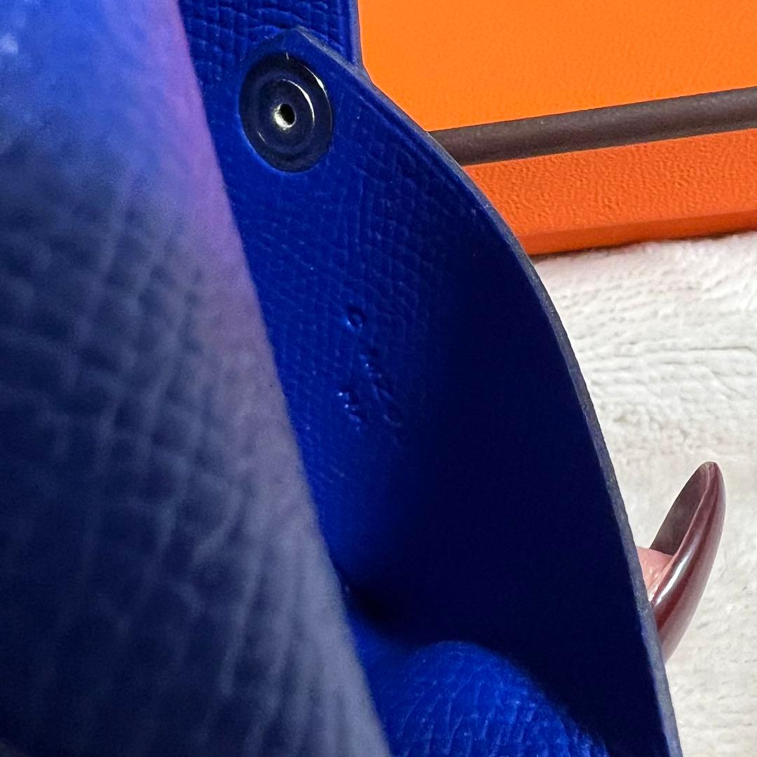 超美品！HERMES エルメス カルヴィ 名刺入れ カードケース C刻印