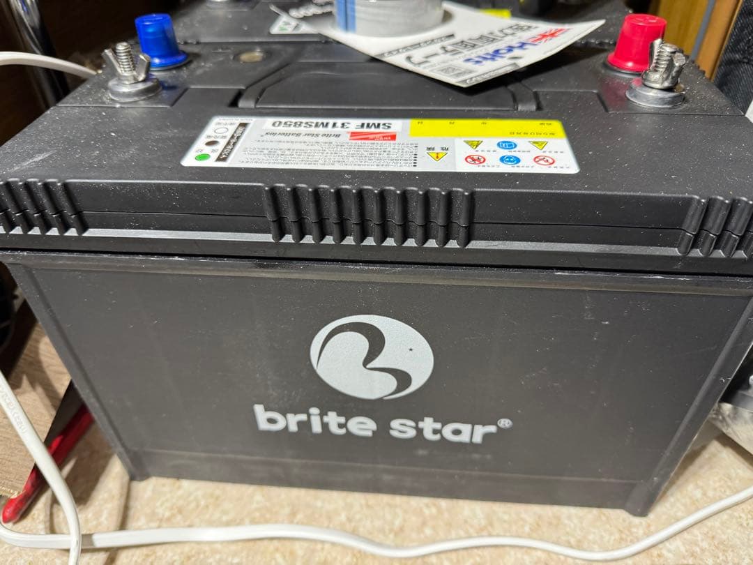 引き取り対応　サブバッテリー115Ah 3台　4ヶ月接続SMF 31MS850