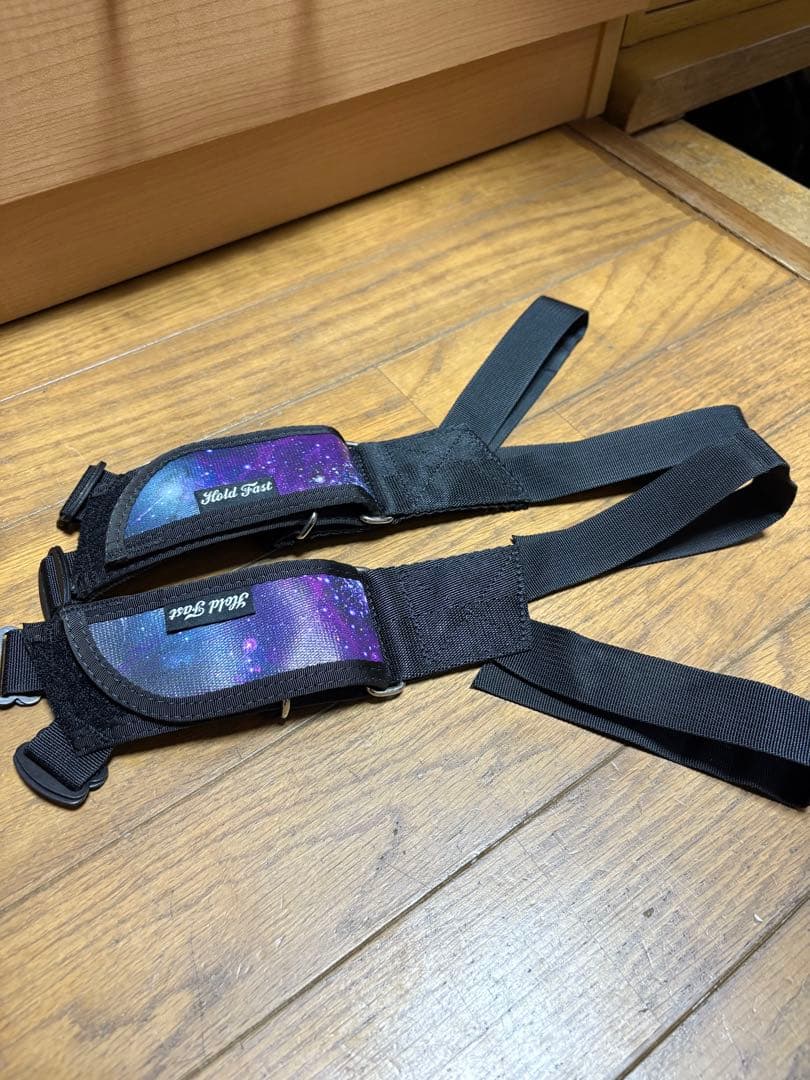 Hold Fast ペダルストラップ　チャコンギャラクシー