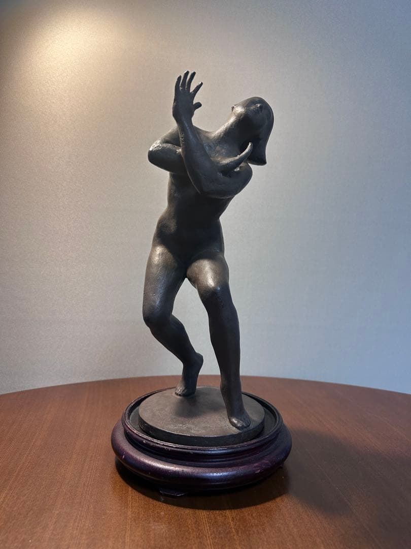 館野弘青 作「律動」 裸婦像 ブロンズ像
