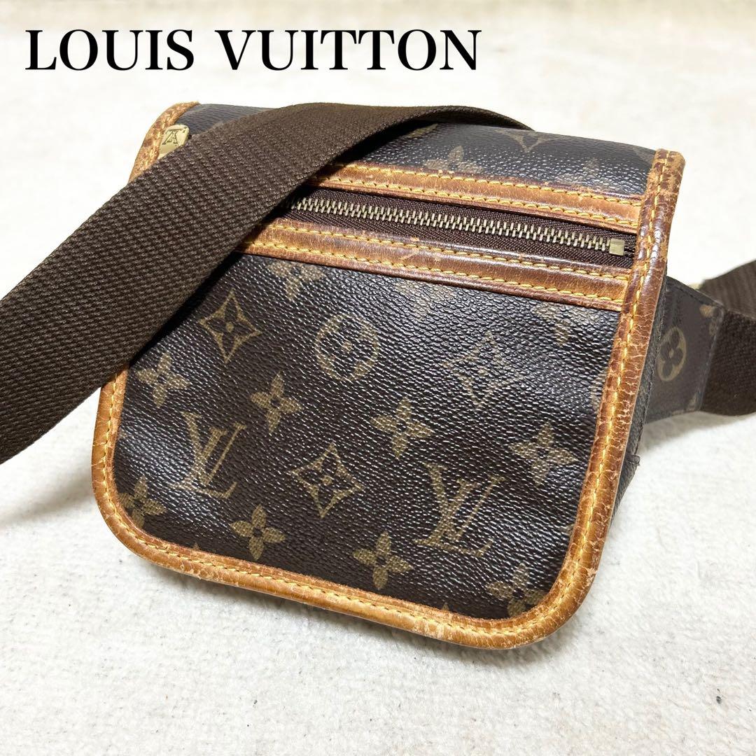 訳あり　ルイヴィトン　バムバッグ　ボスフォール　ボディバッグ　ウエストポーチ