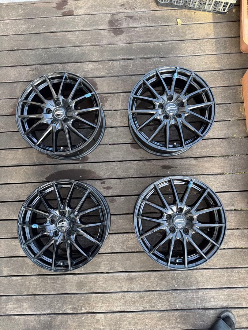 MID　シュナイダー　PCD114.3　7J 17インチ アルファードホイール