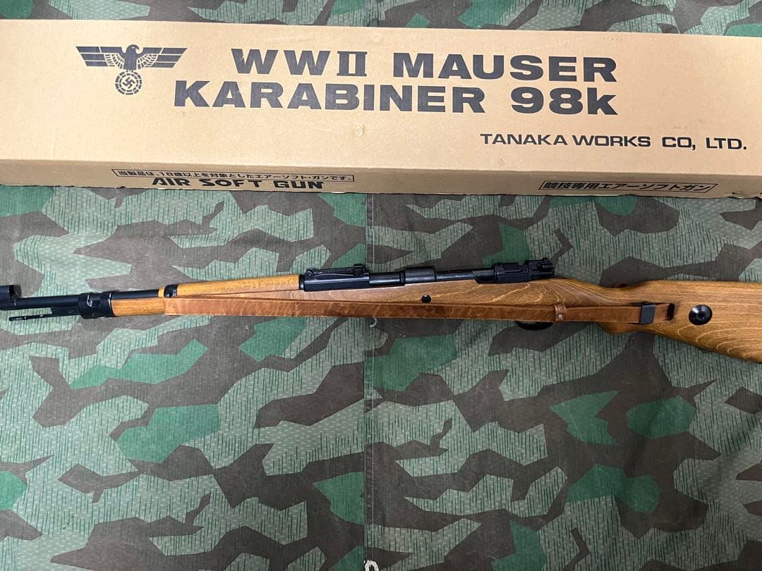 タナカワークス MAUSER KARABINER 98k モーゼル ガスライフル