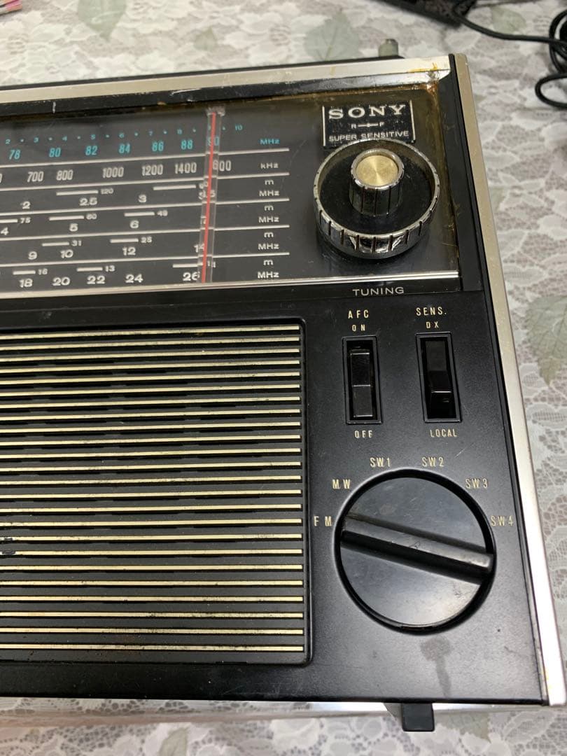 SONY TFM-2000F ワイドFM （通電のみ確認）