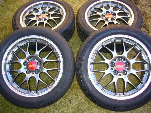 【送料込】 BBS 18インチ ホイール RS-GT タイヤ 4本 セット