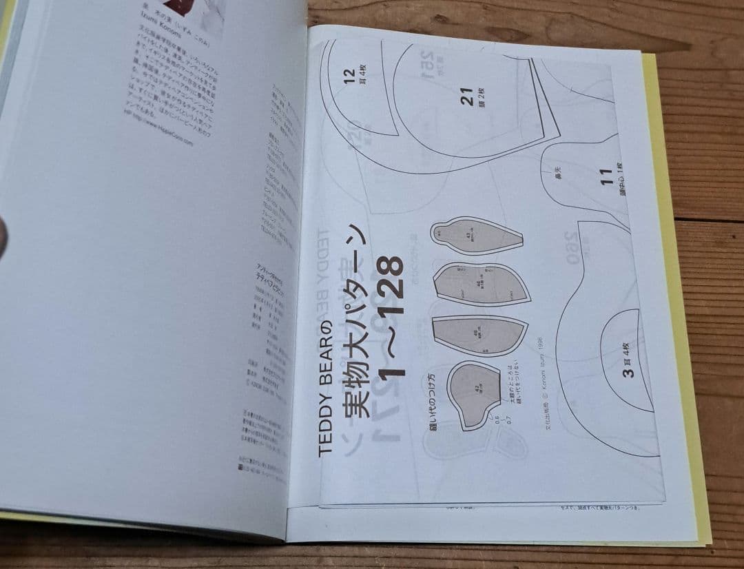 【未使用】アンティーク好きが作るテディベアとラビット