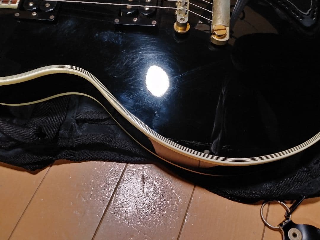 エピフォン　レスポールカスタム　ギブソンヘッド　MADE IN JAPAN