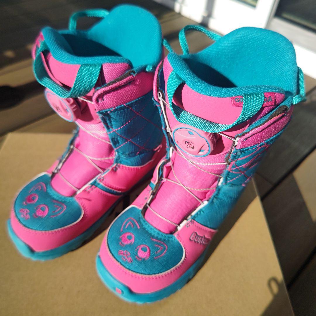 BURTON　スノーボードブーツ　20.5cm　GROM　BOA ボア　子供