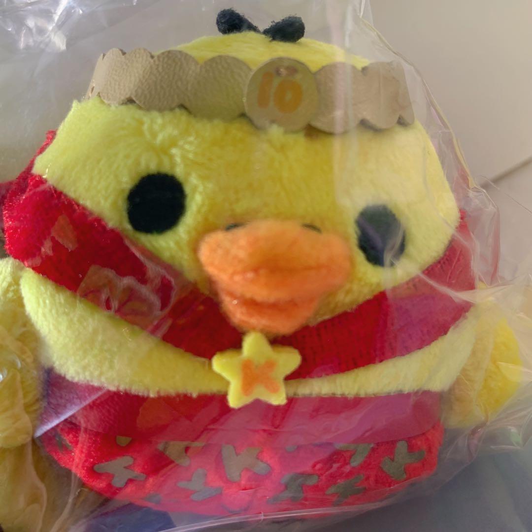 キイロイトリマン＆キイロイトリカイジュウ てのりぬいぐるみセット 未開封