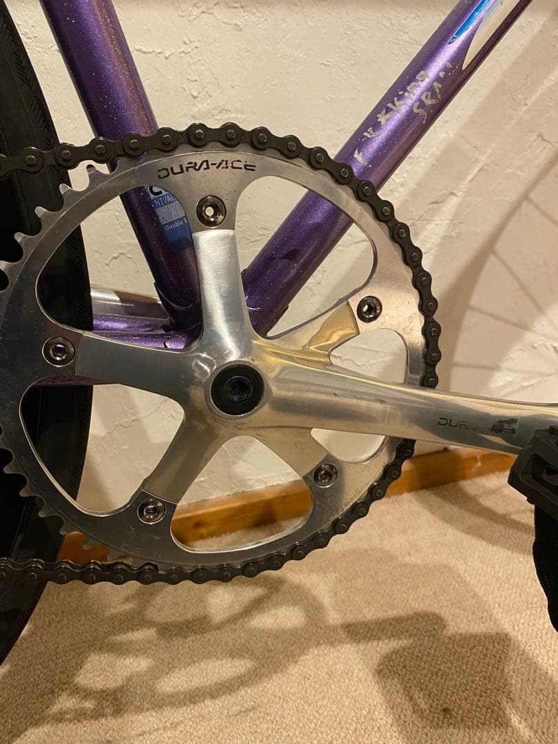 【前後ホイール】700c ダイアコンペ ピスト クリンチャー ブルーラグ