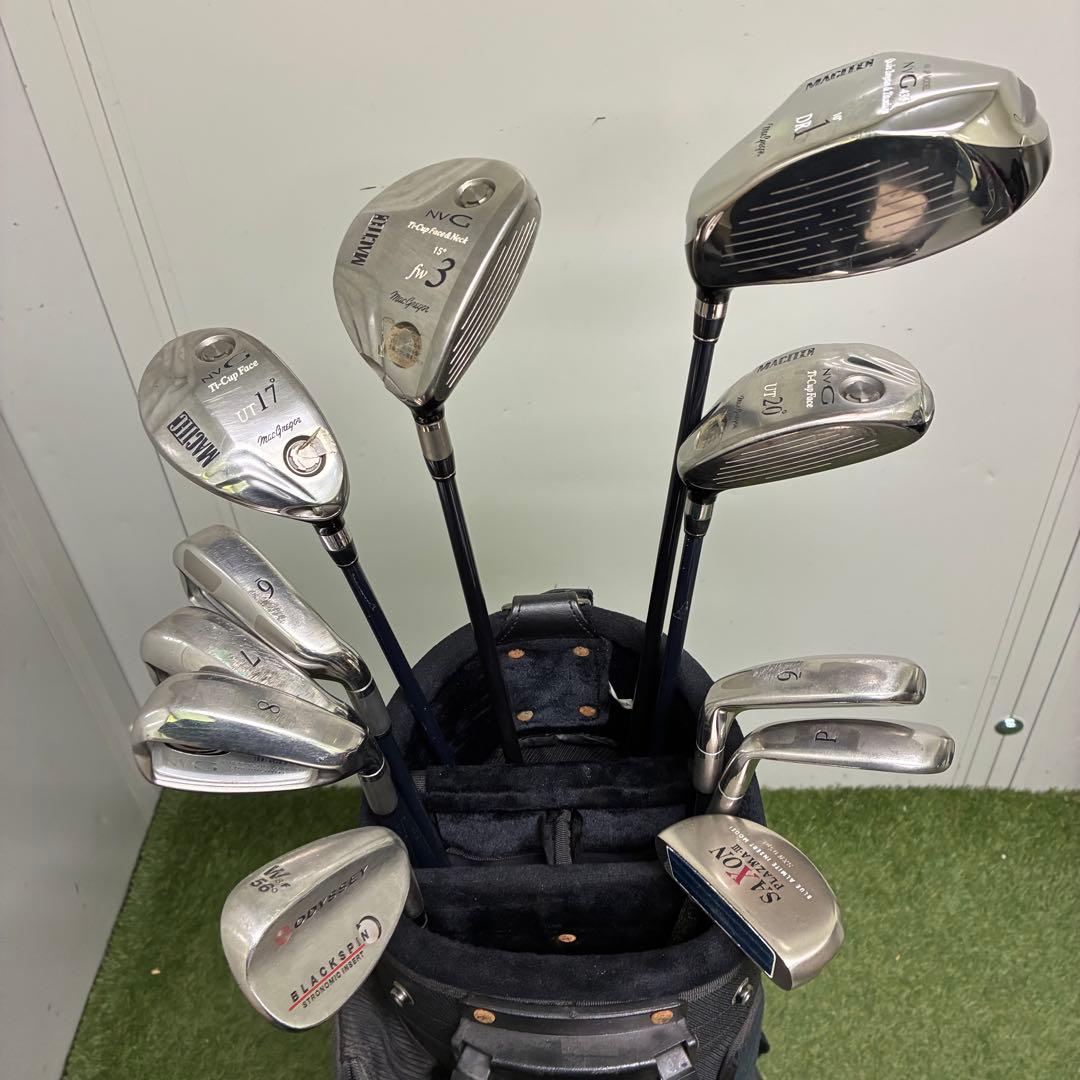 メンズゴルフクラブセット　【マグレガー】【ODYSSEY】【ASHWORTH】