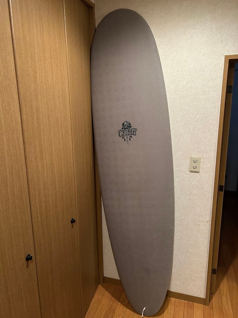 美品CRIME サーフボードSTUBBY 7.6 シングル