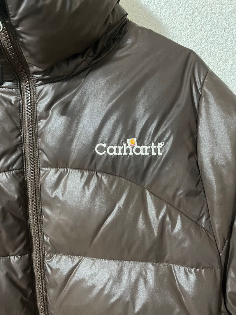 90s古着　カーハート　Carhartt ダウンジャケット　両面刺繍　ストリート