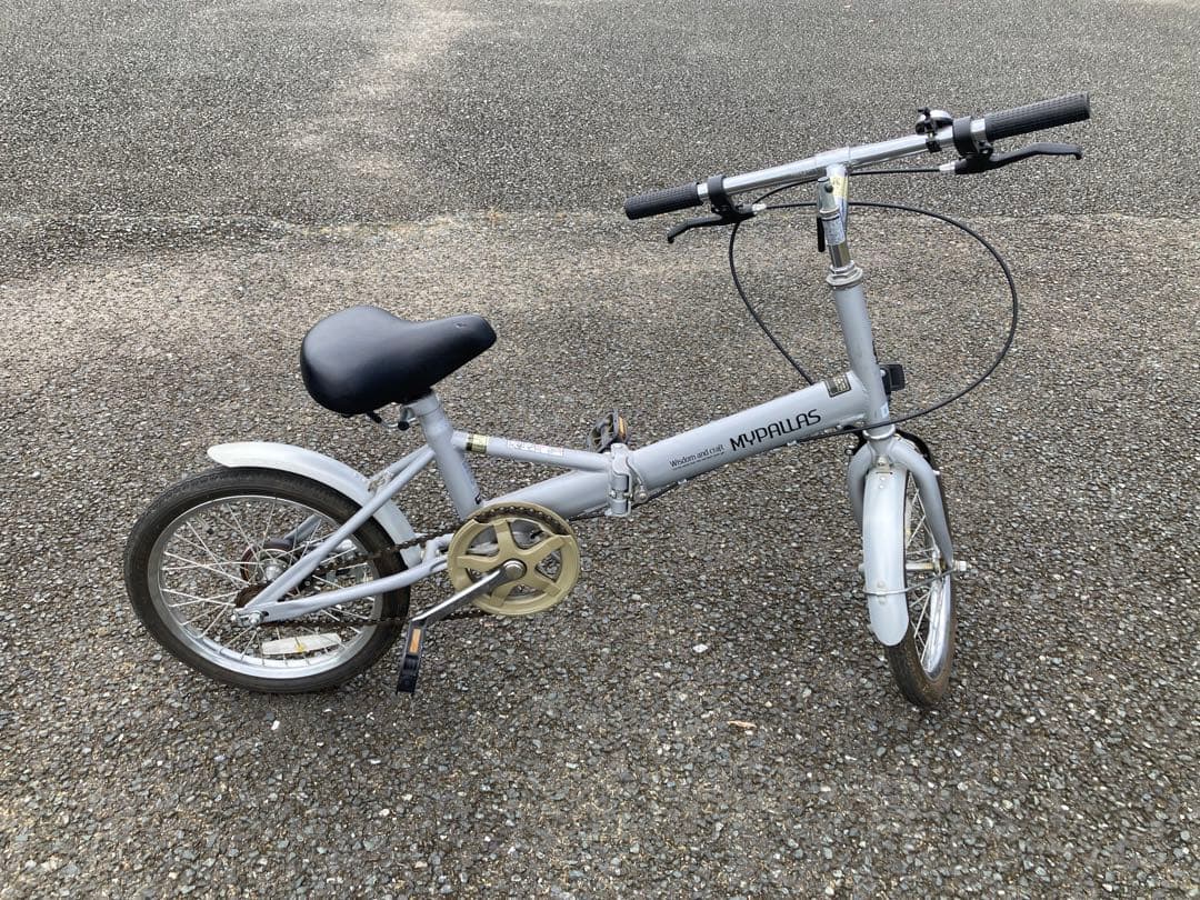 折りたたみ自転車　16インチ　シングルギア