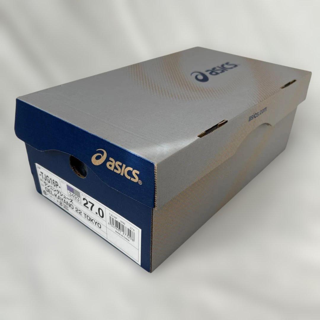 asics 東京マラソン10周年モデル ランニングシューズ27.0cm 紫