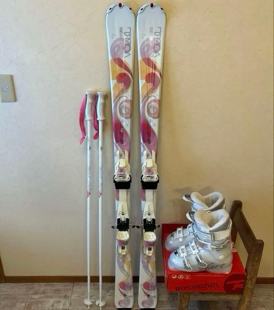 【トルティーヤ】カービングスキーセット　板153㎝　ブーツ25.5㎝