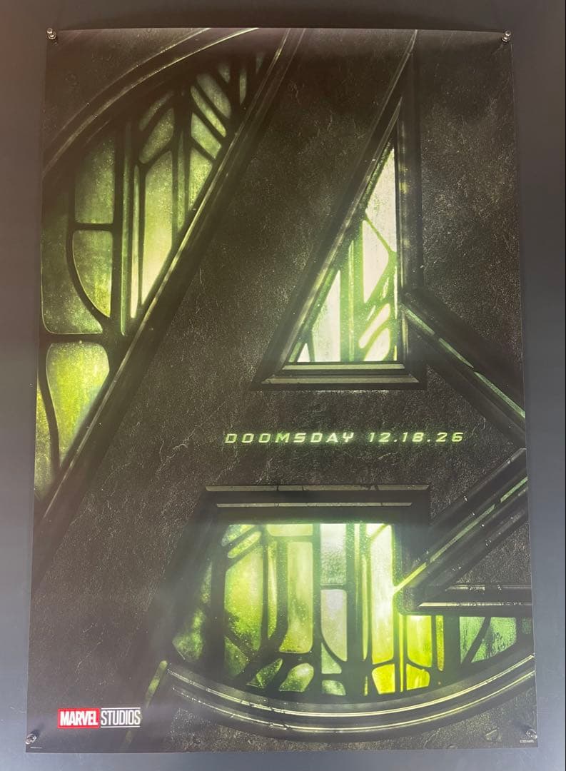 *枚数限定*映画館用両面印刷ポスターUS版:アベンジャーズ/ドゥームズデイ