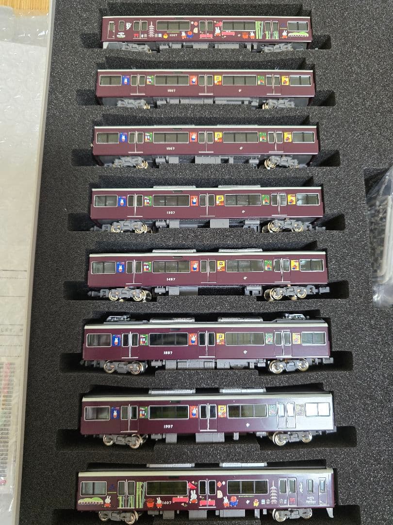 HQ014　グリーンマックス　阪急1300系(ミッフィー号京都線)8両編成セット