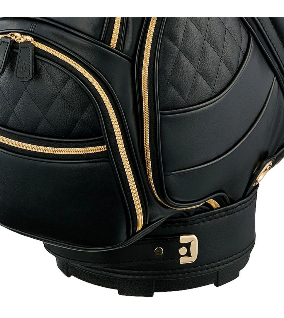 MAJESTY 天然牛革 キャディバッグ ブラック