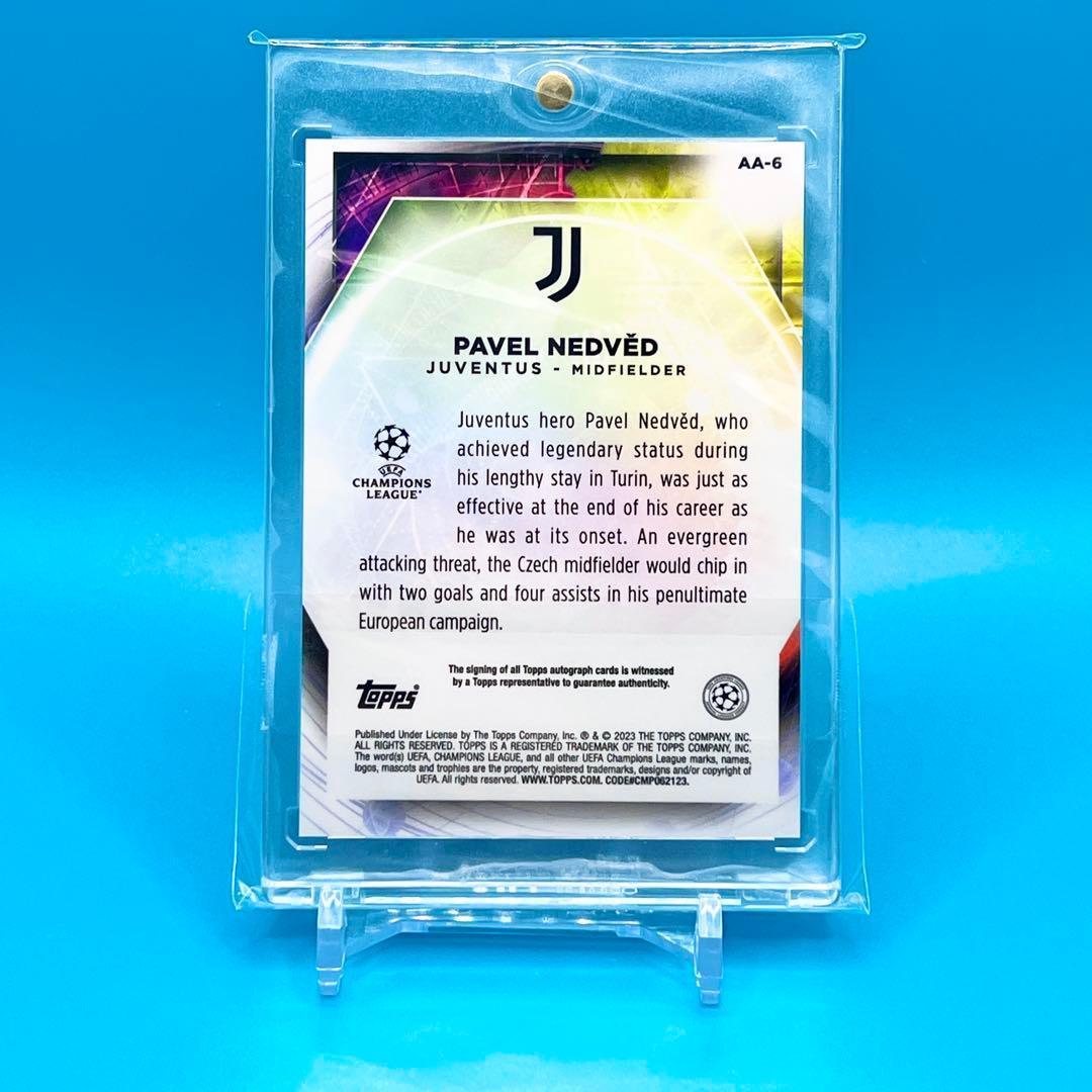 世界100枚限定！Topps Merlin NEDVED 直筆サインカード