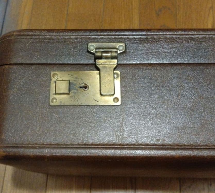 ヤナギサワ アルトサックス純正ケース　ブラウン　合成皮革