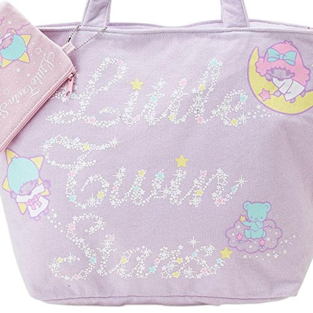 サンリオ リトルツインスターズ ビッグトートバッグ ポーチ キラキラ