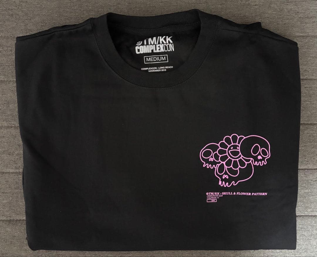 新品 村上隆 フラワー＆スカル COMPLEXCON トレーナーカイカイキキ