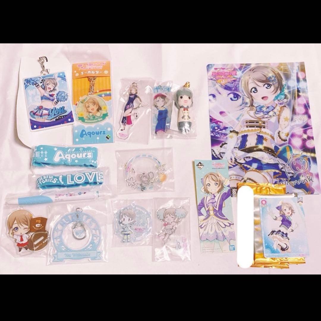 ラブライブ Aqours 渡辺曜 缶バッジ ラバスト まとめ