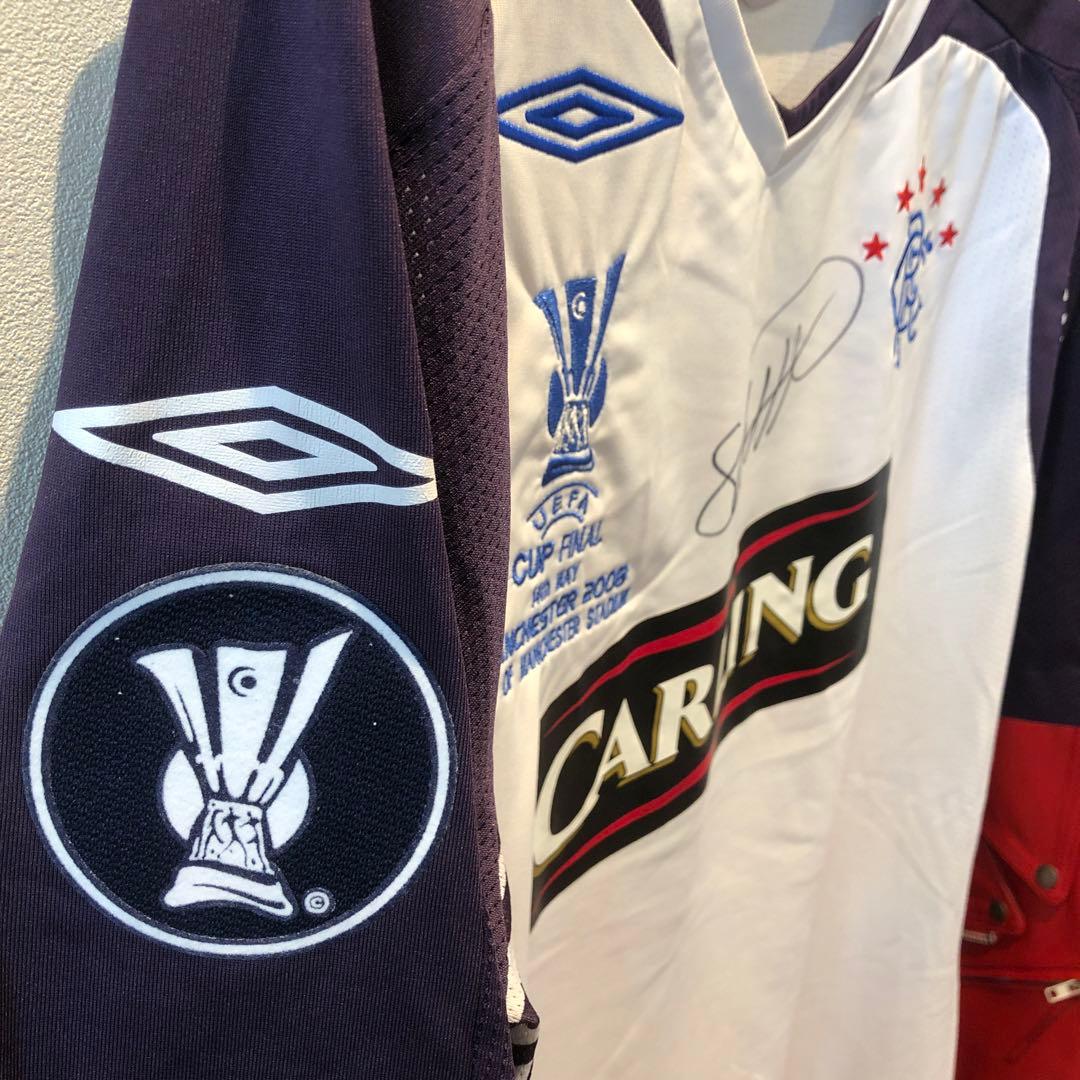 【記念】スコットランド  レンジャーズFC  サイン入りジャージ