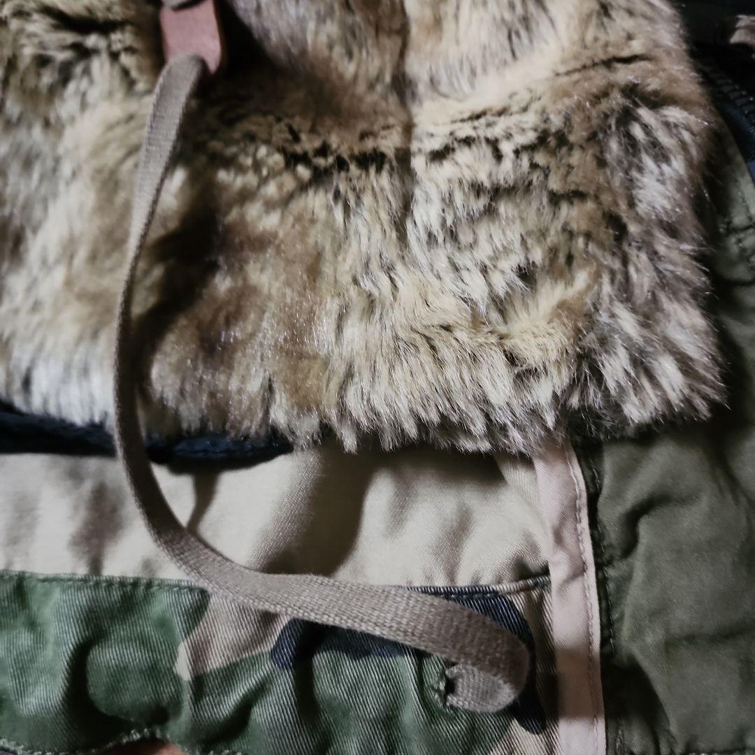 RNA カモフラ アウター ミリタリー　モッズコート　M