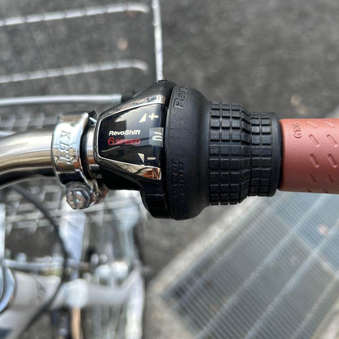 GIMLET　子供用自転車　白色　22インチ 6段変速　サカモトテクノ