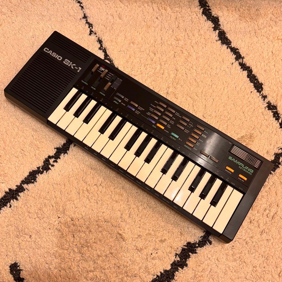 CASIO SK-1 サンプリングキーボード サンプルトーン