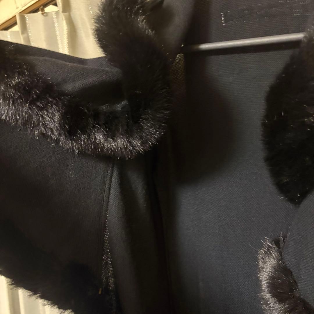 alice auaaファーニット ロングカーディガン 公式