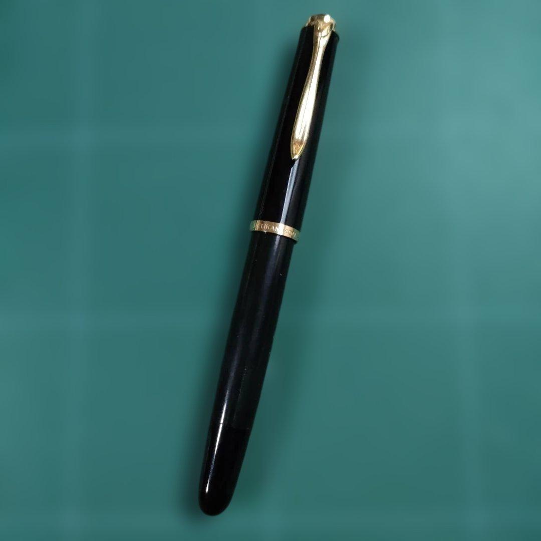 ペリカン 400NN M&K ブラックストライプ F 万年筆